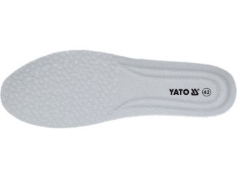 Кросівки робочі YATO "PRIME SBP", розм. 39 поверхня зі шкіри з сіткою і поліуретановою підошвою [10]