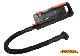 Порохотяг автомобільний акумул. STHOR: Li-Ion 11В 2.6 Агод, 100Вт, фільтр HEPA + насадки + сумка [9]