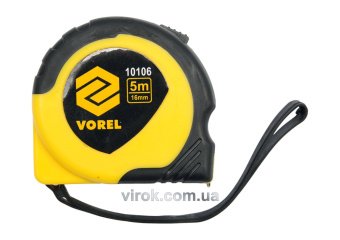 VOREL Рулетка : L= 5 м x 16 мм  | 10106