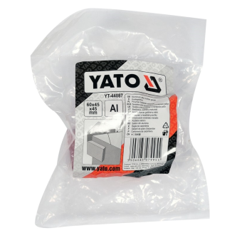 YATO Шаблон розмічальний YATO об'ємно кутовий зі шкалою, 60х 45х 45 мм  | YT-44087