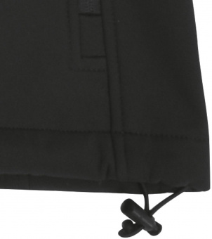 YATO Куртка робоча SOFTSHELL з прикріпн капюшоном YATO розм M, чорна, 3 кишені, 96% поліест і 4% спа