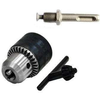 Набор: патрон 1,5–13мм різьба 1/2-20, ключ, перехідник SDS+ Spitce | 22-620