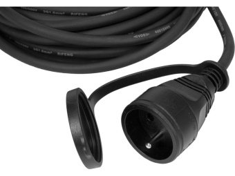 Кабель-подовжувач для будівель робіт мережевий 230 В YATO, l= 10 м. струм- 16 А, 3-жильний S=1,5 мм²