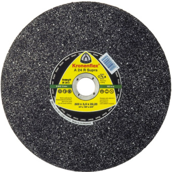 Klingspor Круг відрізний 350х3,5х25,4 А24R 100 м/с (5500 RPM!) Supra, метал
