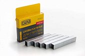 Скобы для степлера 12*11,3*0,7mm, (каленые, квадратные) (1000шт) СИЛА