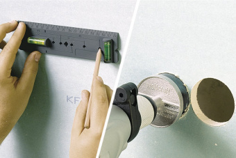 Wolfcraft шаблон 185 x 50 x 15 // 4050000