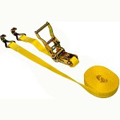 Багажна стрічка з тріскачкою, 2 гаки, 1т Technics | 52-442