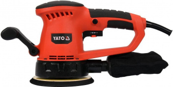 YATO Шліфмашина ексцентрикова мережева YATO; 230 В, 450 Вт, платформа- Ø= 150 мм  | YT-82207