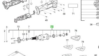 MILWAUKEE Двигун в комплекті для M18FMT