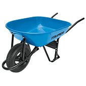 TRUPER CAT-50ND Тачка будівельна з посиленою пневматичною шиною 16" (ND), 80 літрів.