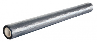 Плівка поліетиленова будівельна (чорна) 80мкм, рукав 1500мм, 100м Україна | 10-967