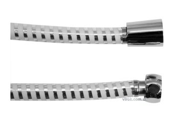 FALA Шланг для душа Ø= 14 мм, покритий хром-білою ПВХ гофрою, G 1/2, l= 1,5 м  | 75652