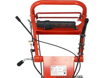 Подрібнювач пнів бензиновий YATO 9 кВт, двиг- 420 см3, вис/глиб зрізу- 25/ 17см, бак- 6,5 л, на 3 ко