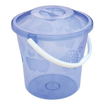 Відро харчове пластикове з кришкою прозоре, 8л Україна | 66-266