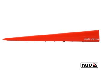 YATO Клин для розколювання дерев пластиковий YATO : 245 x 85 x 30 мм, 315 г  | YT-79881