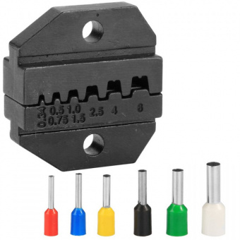 KING TONY Кримпер храповичный для обжима изолированных наконечников 5 Предметов | 67G0005