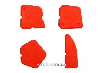 YATO Шпатель для силікону YATO : Набір 4 Од.  | YT-5261