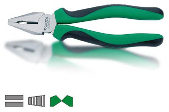 TOPTUL Плоскогубцы 6" (chrome molybdenum)