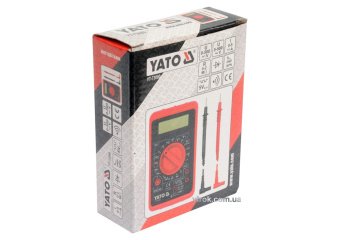 YATO Мультиметр для вимірювання електричних параметрів YATO : цифровий  | YT-73080