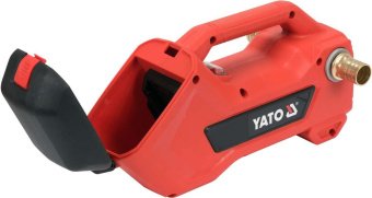 YATO Насос для води і оливи акуму.-18В YATO 380 Вт,1800 л/год,макс.вис-22м,макс.глиб-9м(БЕЗ АКУМУЛЯТ