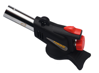 VIROK Пальник газовий з цанговим (швидким) з'єднанням. Piezo + 360*. | 44V199