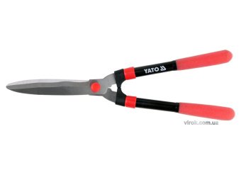 YATO Ножиці до живоплоту YATO : Cталеві, прямі, L= 520x205 мм  | YT-8821