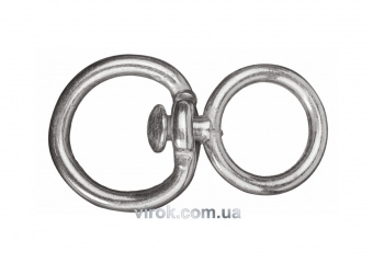 VIROK Вертлюг 6 мм з 2-ма кільцями Ø= 36 мм | 86V864