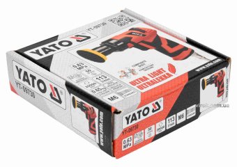 YATO Шліфмашина пневматична YATO ексцентрикова , з диском Ø=50мм, 0.63 MPa, спожив. повітря-113 л/хв