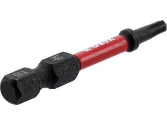 Насадка викруткова ударна YATO TORX T15 х 50 мм. HEX 1/4", 2 шт.[10]