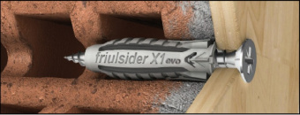 Friulsider Дюбель универсальный нейлоновый X1  5x25