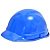Каска будівельника синя Україна | 16-502