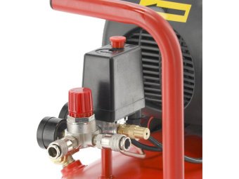 Компресор мережевий YATO 230 В, 1,5 кВт, тиск ≤ 8 Bar,  под. повітря- 200 л/хв, ресивер- 50 л [1]