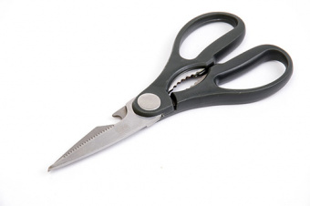Ножницы хозяйственные пластиковые ручки 20см СИЛА