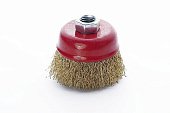 Щётка чаша латуневая проволока 65мм (УШМ) APRO