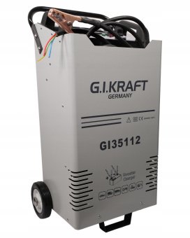 Пуско зарядное устройство 12/24V, 500A, 220V G.I.KRAFT GI35112
