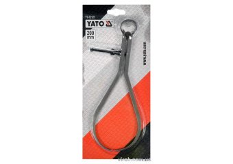 YATO Кронциркуль для зовнішніх вимірів YATO : l= 200 мм, з гвинтовим фіксатором і на пружині  | YT-7