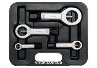 YATO Гайкозривачі YATO М 9-27 мм, компл, 4 шт.  | YT-0585