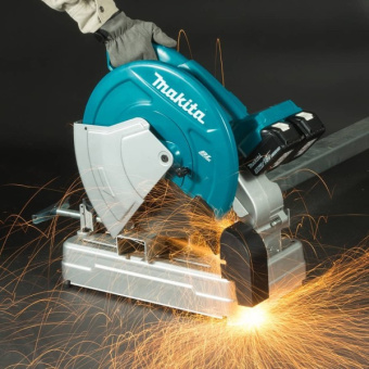 Акумуляторна монтажна пила Makita DLW140Z (2х18 В, без АКБ, 355 мм)