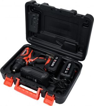 YATO Шуруповерт-дриль акумулят. Li-Ion- 2х18 В YATO: 3 Агод, крутн.мом.- 40Нм, патрон Ø≤13 мм в кейс