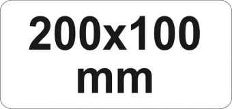 YATO Струбцина з важільним затискачем, стальна, тип "F" YATO; l= 200 мм, h= 100 мм  | YT-63951