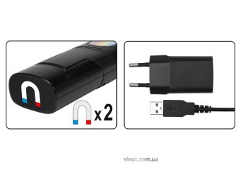 YATO Світильник переносний для підбору кольорів, світлодіодний 5Вт YATO Li-Ion акумулят. з зар.-220В