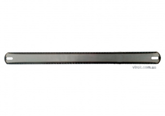 VIROK Полотно по металу дереву 8/24TPI. 300x25x0,6 мм. для ножівки двостороннє. уп. 3 шт. | 10V202