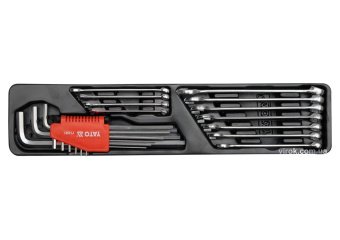 YATO Ящик розкладний металевий YATO : 475х230х365 мм. з інструментами. 63 шт.  | YT-3895