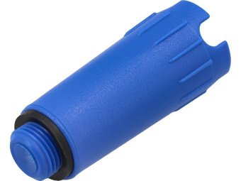 Заглушка монтажна до гідросистем VOREL Ø= 1/2", синя [20]
