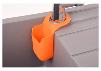 FALA Органайзер силіконовий, оранжевий, підвісний для губки, 200х 100 мм(DW) | 74788