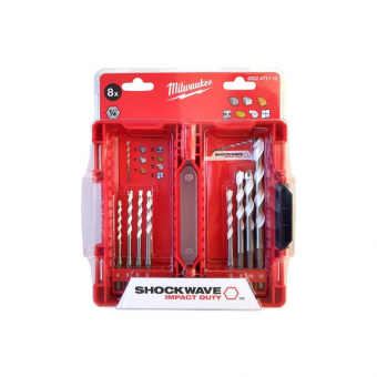 MILWAUKEE Набір свердл універсальних ShW HEX , (8шт) | 4932471112
