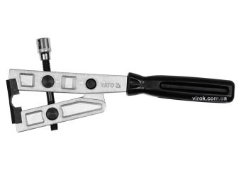 YATO Щипці для затягування стрічкових металевих хомутів YATO : 3/8", L= 270 мм, діапазон- 0-40 мм  |