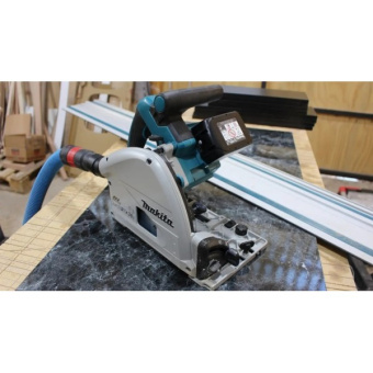 Акумуляторна занурювальна пила Makita DSP601ZJU (2х18 В, без АКБ, 165 мм)