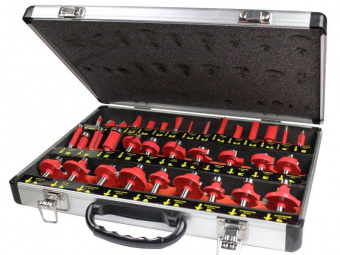 YATO Фрези по дереву YATO : Набір 35 Шт.  | YT-6803