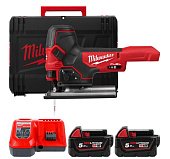 MILWAUKEE Пила лобзиковая аккумуляторная бесщёточная M18 FBJS-502X FUEL™ с грибовидной рукояткой | 4
